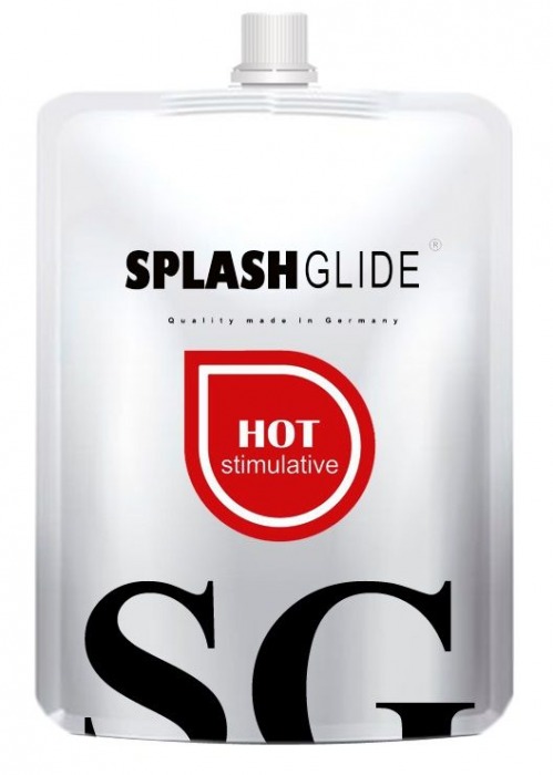 Возбуждающий лубрикант на водной основе Splashglide Hot Stimulative - 100 мл. - Splashglide - купить с доставкой в Кисловодске