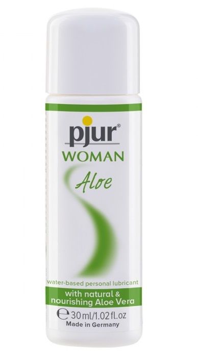 Лубрикант на водной основе pjur WOMAN Aloe - 30 мл. - Pjur - купить с доставкой в Кисловодске