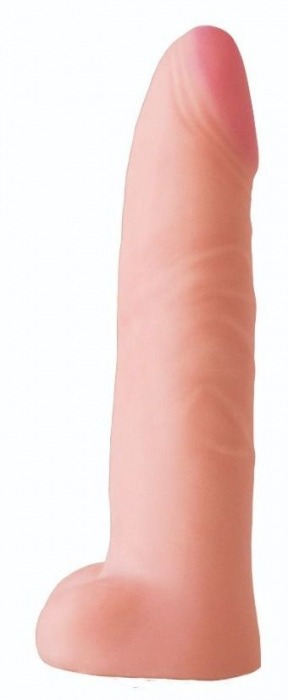 Телесная насадка на Harness с коннектором BLACK LINE - 18,5 см. - LOVETOY (А-Полимер) - купить с доставкой в Кисловодске