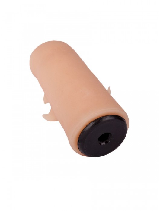 Черный пояс-трусики с двумя насадками  Экзотик-Sara  - 16,5 и 11 см. - LOVETOY (А-Полимер) - купить с доставкой в Кисловодске