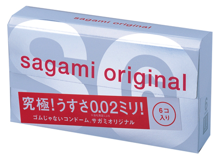 Ультратонкие презервативы Sagami Original - 6 шт. - Sagami - купить с доставкой в Кисловодске