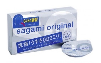 Ультратонкие презервативы Sagami Original QUICK - 6 шт. - Sagami - купить с доставкой в Кисловодске