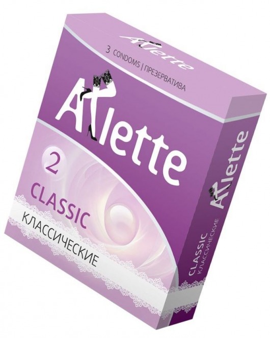 Классические презервативы Arlette Classic - 3 шт. - Arlette - купить с доставкой в Кисловодске