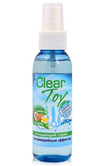 Очищающий спрей для игрушек CLEAR TOY Tropic - 100 мл. - Биоритм - купить с доставкой в Кисловодске