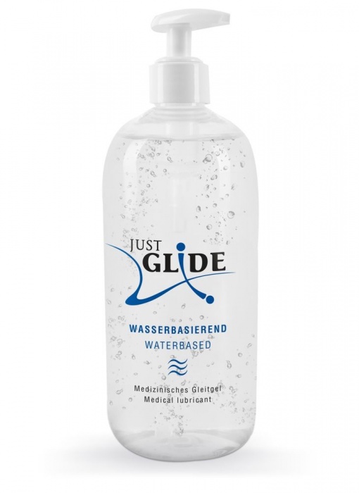 Гель-смазка на водной основе Just Glide с дозатором - 500 мл. - Orion - купить с доставкой в Кисловодске