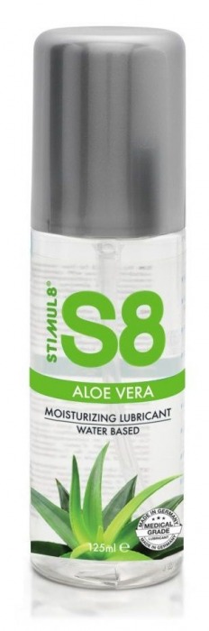 Лубрикант на водной основе S8 Aloe Vera Lube - 125 мл. - Stimul8 - купить с доставкой в Кисловодске