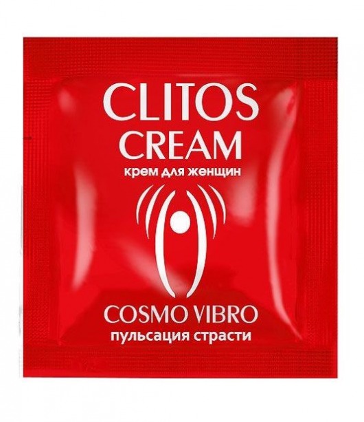 Пробник возбуждающего крема для женщин Clitos Cream - 1,5 гр. - Биоритм - купить с доставкой в Кисловодске
