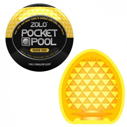Эластичный мастурбатор Zolo Susie Cue - Zolo - в Кисловодске купить с доставкой
