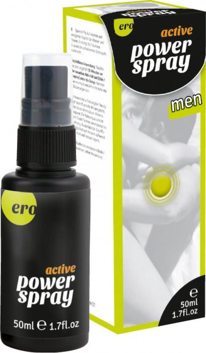Стимулирующий спрей для мужчин Active Power Spray - 50 мл. - Ero - купить с доставкой в Кисловодске