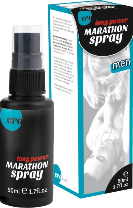 Пролонгирующий спрей для мужчин Long Power Marathon Spray - 50 мл. - Ero - купить с доставкой в Кисловодске