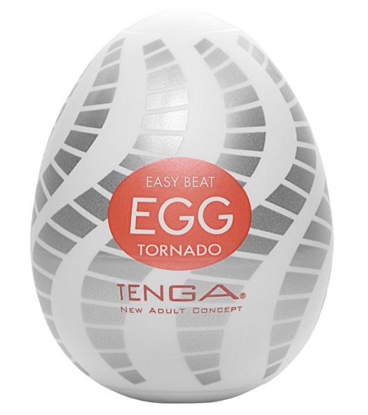 Мастурбатор-яйцо EGG Tornado - Tenga - в Кисловодске купить с доставкой