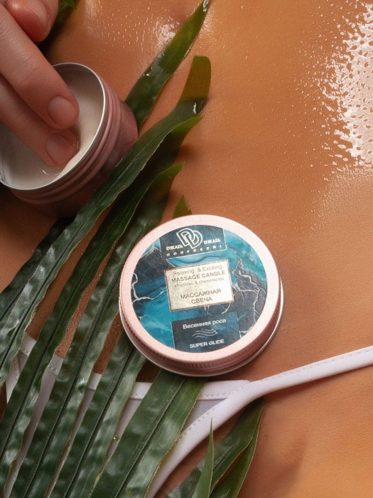 Массажная свеча  Весенняя роса - БиоМед - купить с доставкой в Кисловодске