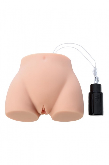 Мастурбатор-полуторс Cherry с вибрацией и двумя любовными тоннелями - KOKOS - в Кисловодске купить с доставкой