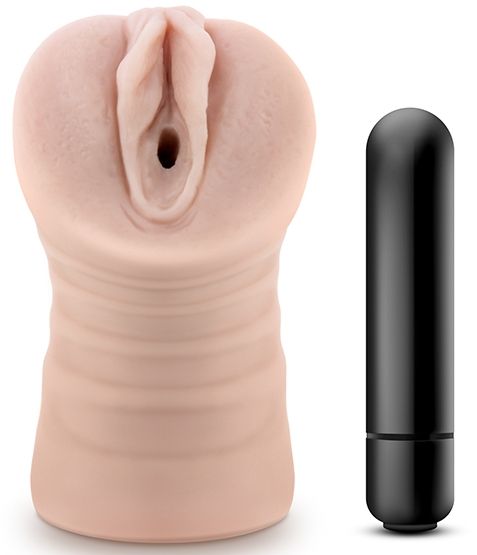 Телесный мастурбатор-вагина Rain - Blush Novelties - в Кисловодске купить с доставкой