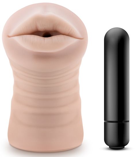 Телесный мастурбатор-ротик Skye - Blush Novelties - в Кисловодске купить с доставкой