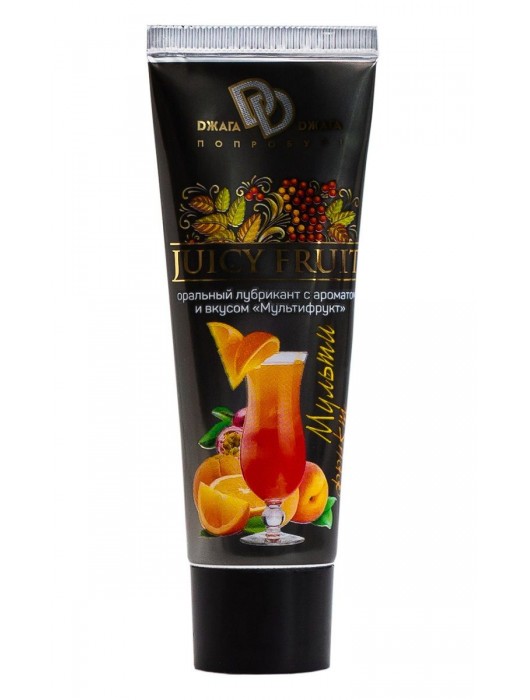 Интимный съедобный лубрикант JUICY FRUIT с ароматом фруктов - 30 мл. - БиоМед - купить с доставкой в Кисловодске