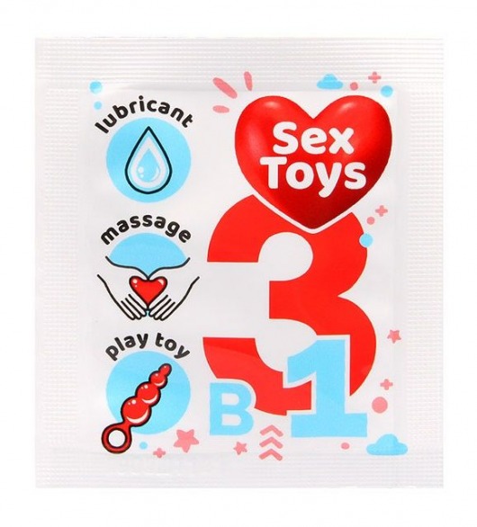 Гель-лубрикант на водной основе Sex Toys - 4 гр. - Биоритм - купить с доставкой в Кисловодске