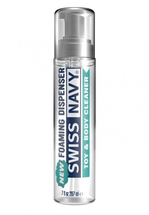 Очищающая пенка для игрушек и тела Swiss Navy Toy   Body Cleaner Foamer - 207 мл. - Swiss navy - купить с доставкой в Кисловодске