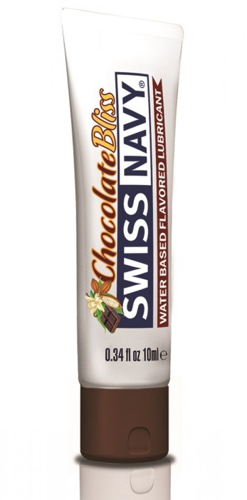 Лубрикант с ароматом шоколада Swiss Navy Chocolate Bliss Lube - 10 мл. - Swiss navy - купить с доставкой в Кисловодске