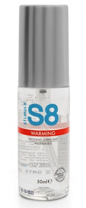 Cогревающий лубрикант на водной основе Stimul8 Warming Lube - 50 мл. - Stimul8 - купить с доставкой в Кисловодске