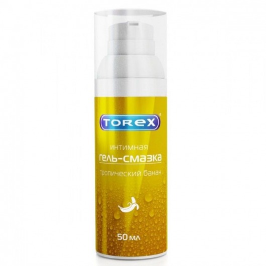 Гель-смазка на водной основе Torex  Тропический банан  - 50 мл. - Torex - купить с доставкой в Кисловодске
