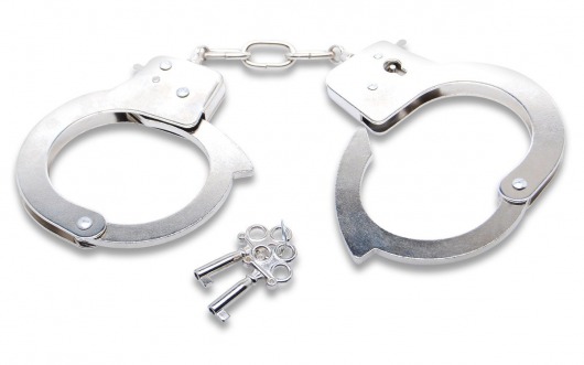 Наручники с ключами Official Handcuffs - Pipedream - купить с доставкой в Кисловодске