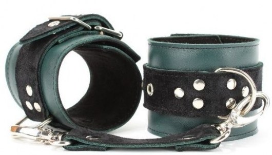 Изумрудные оковы на ноги Ladys Arsenal на карабинах - БДСМ Арсенал - купить с доставкой в Кисловодске