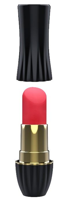 Клиторальный стимулятор-помада LIPSTICK - 9,3 см. - Dream Toys - купить с доставкой в Кисловодске