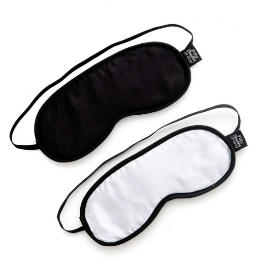 Набор из двух масок на глаза Soft Blindfold Twin Pack - Fifty Shades of Grey - купить с доставкой в Кисловодске