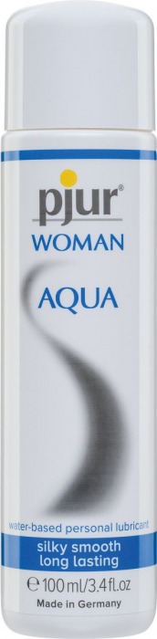 Лубрикант на водной основе pjur WOMAN Aqua - 100 мл. - Pjur - купить с доставкой в Кисловодске