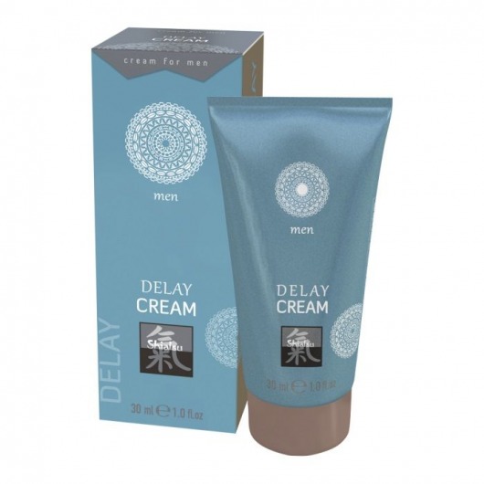 Пролонгирующий интимный крем DELAY CREAM - 30 мл. - Shiatsu - купить с доставкой в Кисловодске