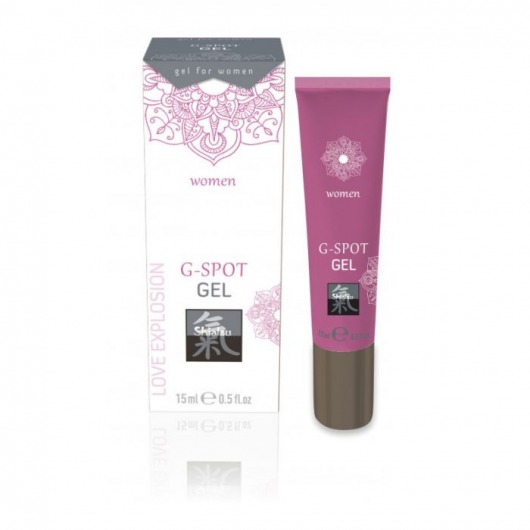 Возбуждающий интимный гель G-SPOT GEL - 15 мл. - Shiatsu - купить с доставкой в Кисловодске
