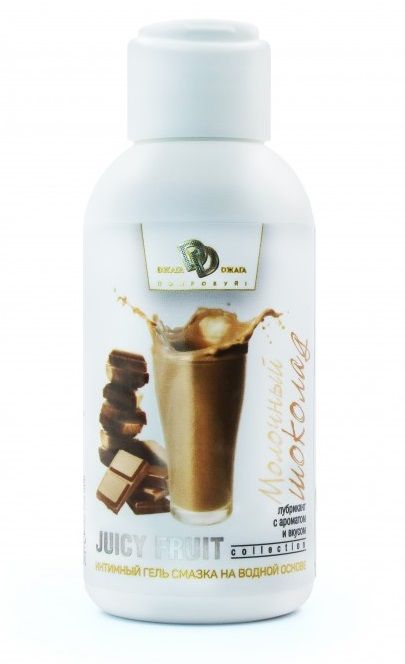 Интимный гель-смазка JUICY FRUIT с ароматом молочного шоколада - 100 мл. - БиоМед - купить с доставкой в Кисловодске