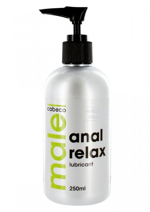 Анальный лубрикант MALE Cobeco Anal Relax Lubricant - 250 мл. - Cobeco - купить с доставкой в Кисловодске