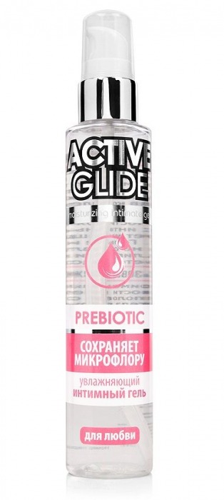 Увлажняющий интимный гель Active Glide Prebiotic - 100 гр. - Биоритм - купить с доставкой в Кисловодске