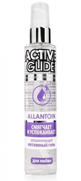 Увлажняющий интимный гель Active Glide Allantoin - 100 гр. - Биоритм - купить с доставкой в Кисловодске
