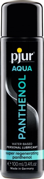 Лубрикант на водной основе с пантенолом pjur AQUA Panthenol - 100 мл. - Pjur - купить с доставкой в Кисловодске