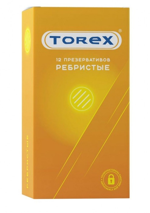 Текстурированные презервативы Torex  Ребристые  - 12 шт. - Torex - купить с доставкой в Кисловодске