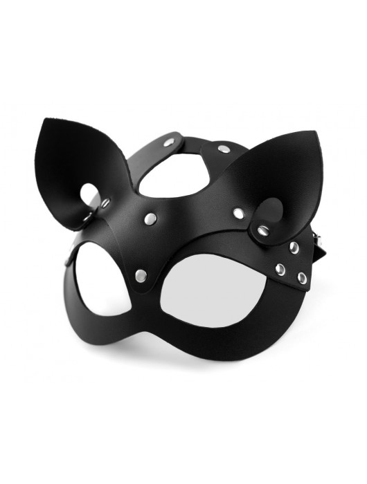 Эффектная маска кошки Ladys Arsenal с ушками - БДСМ Арсенал - купить с доставкой в Кисловодске