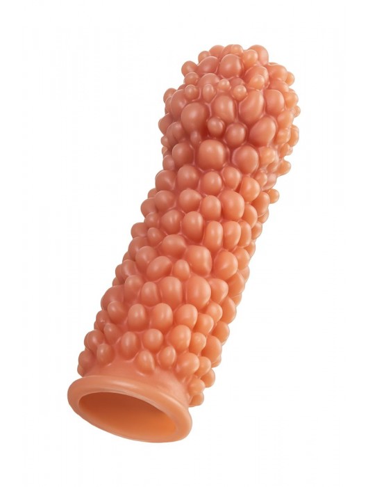 Телесная насадка с мягкими пузырьками - 16,5 см. - KOKOS - в Кисловодске купить с доставкой