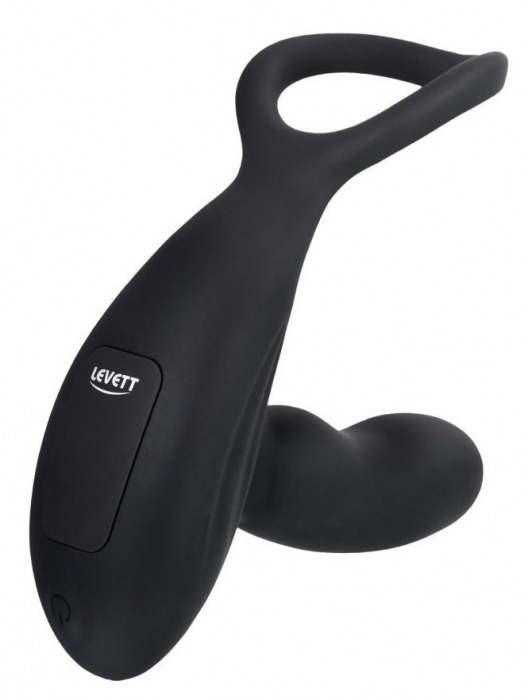 Черный стимулятор простаты Maud с вибрацией - Levett - в Кисловодске купить с доставкой