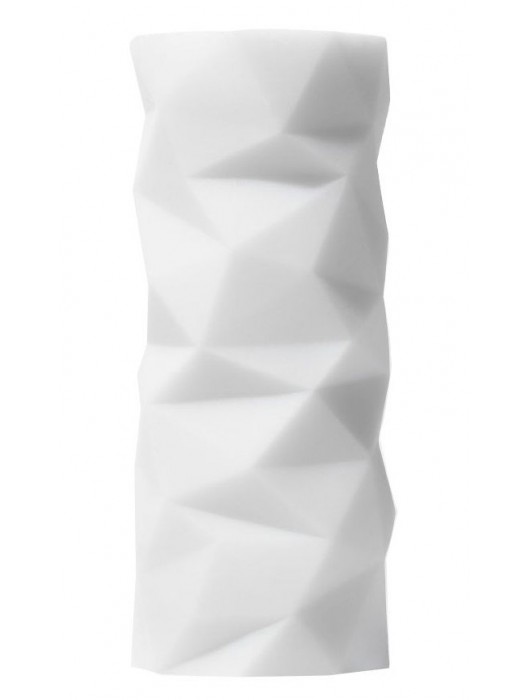 Белый 3D мастурбатор POLYGON - Tenga - в Кисловодске купить с доставкой