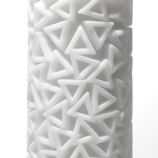 Белый 3D мастурбатор PILE - Tenga - в Кисловодске купить с доставкой