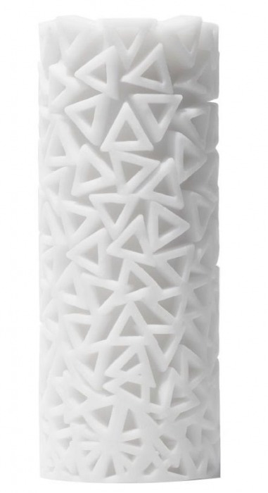 Белый 3D мастурбатор PILE - Tenga - в Кисловодске купить с доставкой