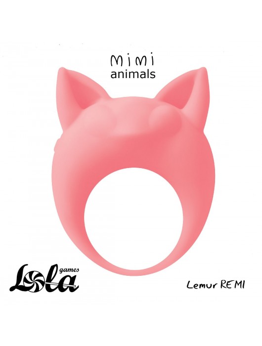Оранжевое эрекционное кольцо Lemur Remi - Lola Games - в Кисловодске купить с доставкой