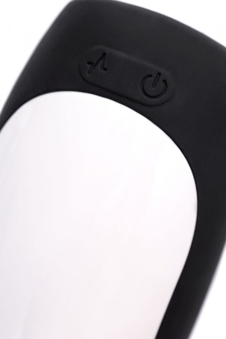 Черно-белый перезаряжаемый мастурбатор Erotist Hailstorm - Erotist Adult Toys - в Кисловодске купить с доставкой