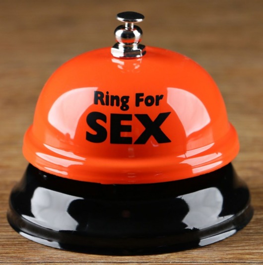 Настольный звонок RING FOR SEX - Сима-Ленд - купить с доставкой в Кисловодске