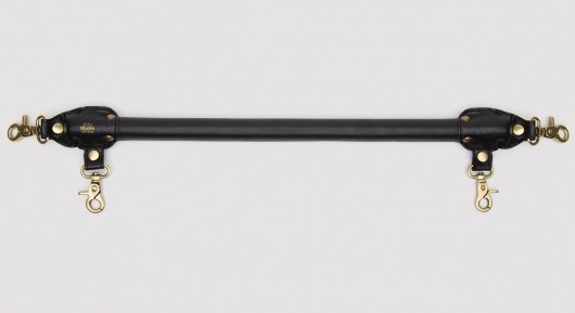 Черная распорка для ног Bound to You Faux Leather Spreader Bar - 50,8 см. - Fifty Shades of Grey - купить с доставкой в Кисловодске