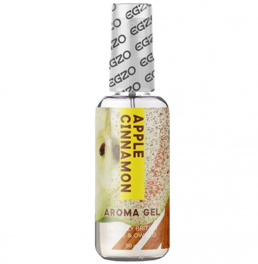 Интимный лубрикант EGZO AROMA с ароматом яблока и корицы - 50 мл. - EGZO - купить с доставкой в Кисловодске