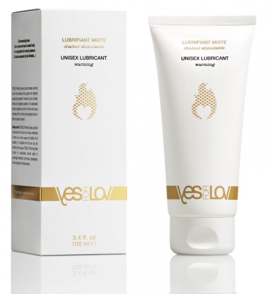 Лубрикант на водной основе с согревающим эффектом Warming Unisex Lubricant - 100 мл. - YESforLOV - купить с доставкой в Кисловодске
